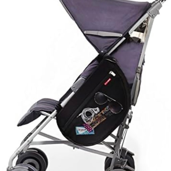 SkipHop Insulated Stroller Organizer, Side Sling Stroller Saddle Bag, Black - Picture 8 of 8